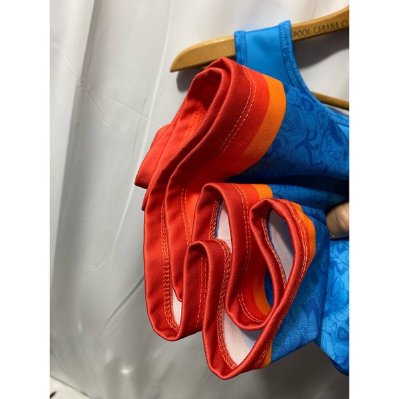 Tune Squad Space Jams Blue Kids Girls Skater Dress Size M 7/8 Target Cheer - Picture 7 of 11